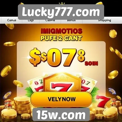 Promoções e bônus disponíveis no Lucky777.com